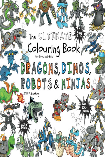 Dinosaur colouring gifts for boys UK